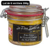 Coffret 6 verrines 200g : Foie gras de canard entier du Sud-ouest Label Rouge 200g