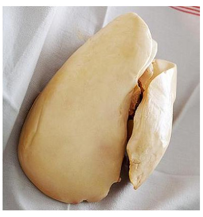 Foie gras de canard déveiné Cru surgelé - Canard Soulard