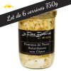 Lot de 6 verrines de Pommes de Terre Sarladaises aux Cèpes - Verrrine 750g